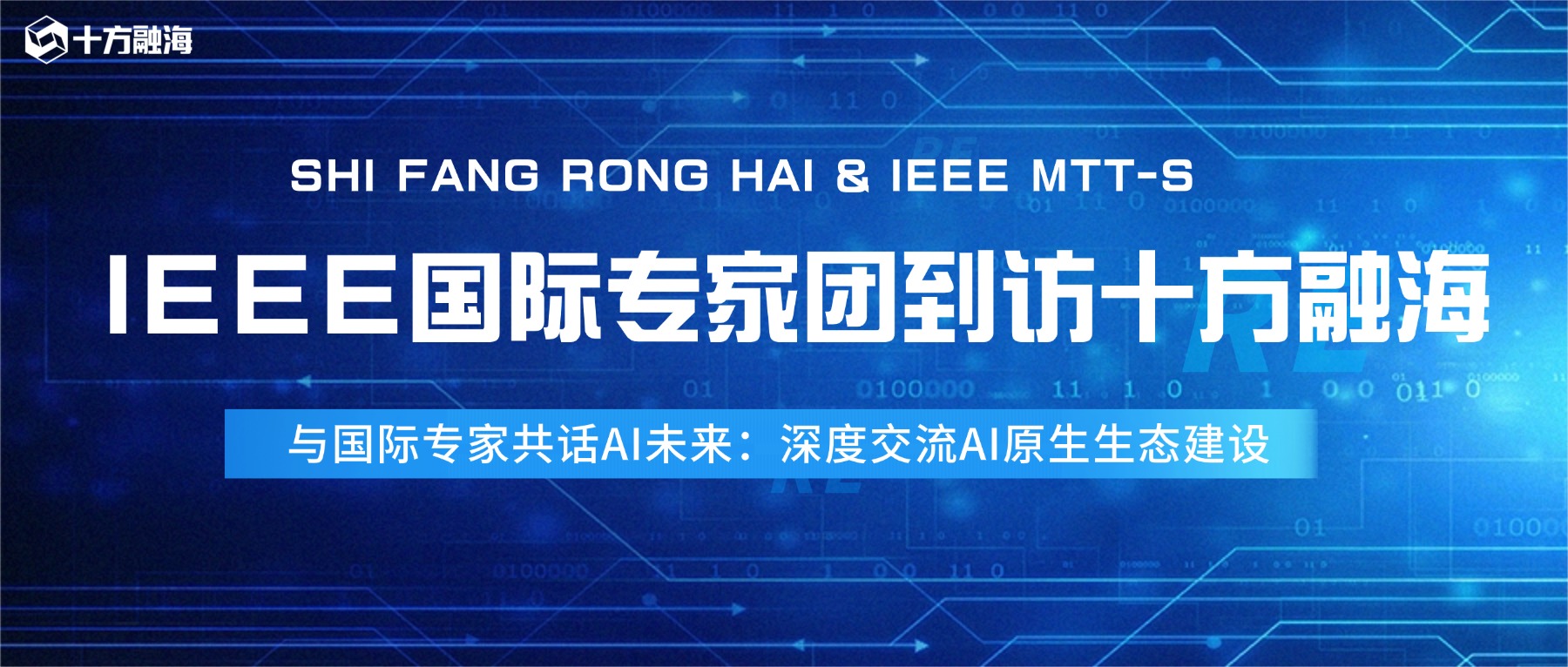 与国际专家共话AI未来:IEEE国际专家团到访十方融海,深度交流AI原生生态建设